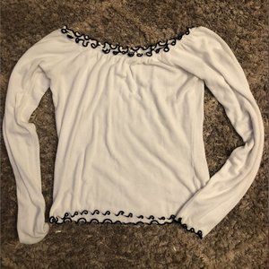 Off the Shoulder Garage Long Sleeve